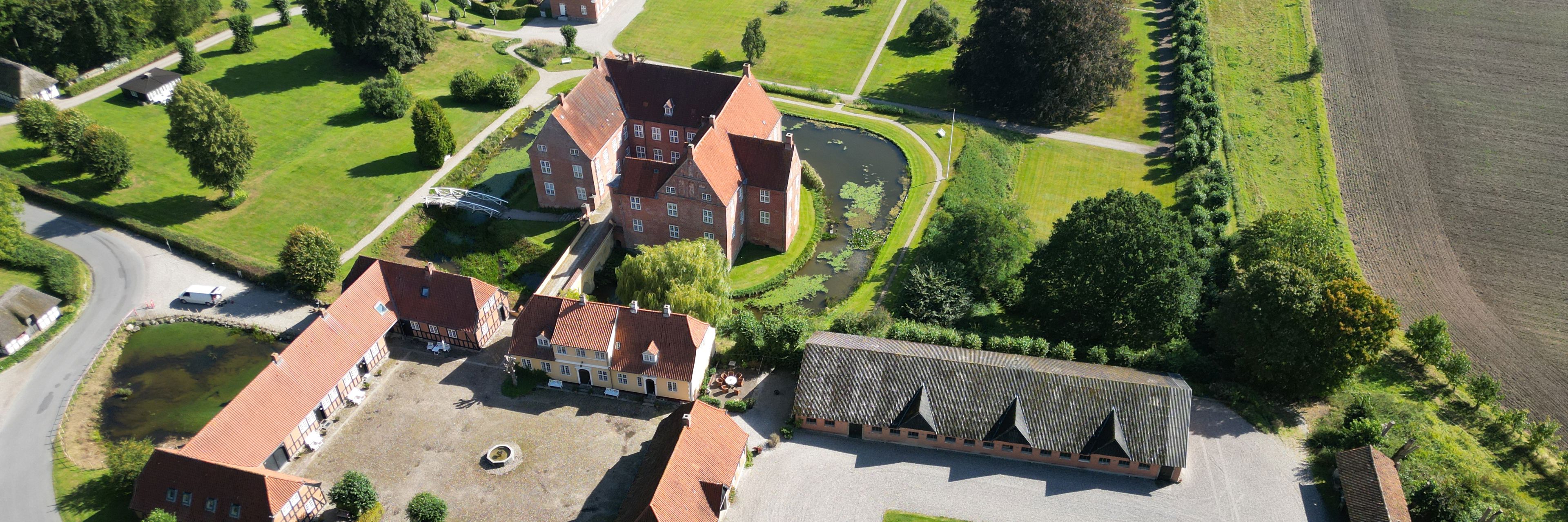 Støvringgård set fra oven