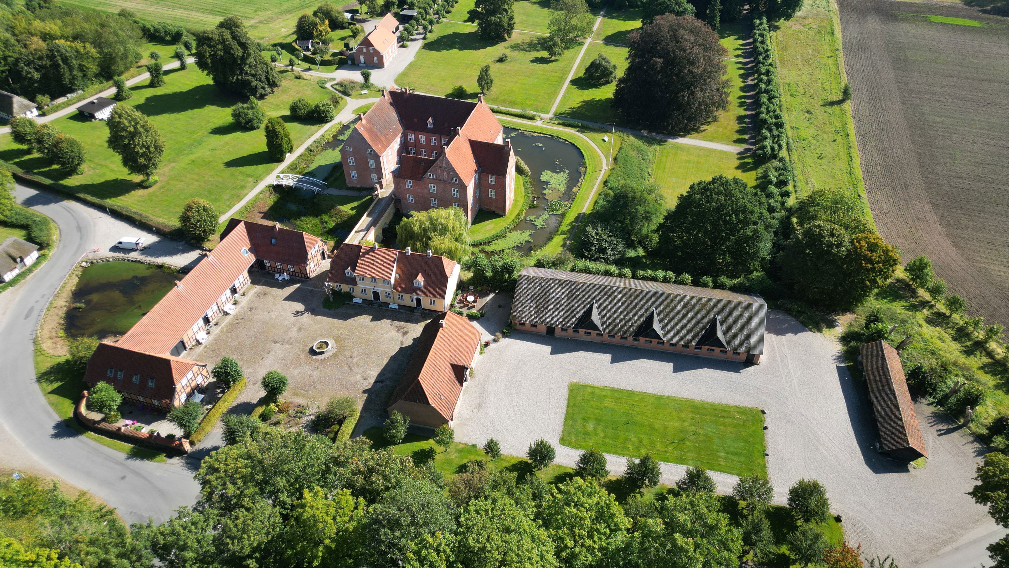 Støvringgård set fra oven