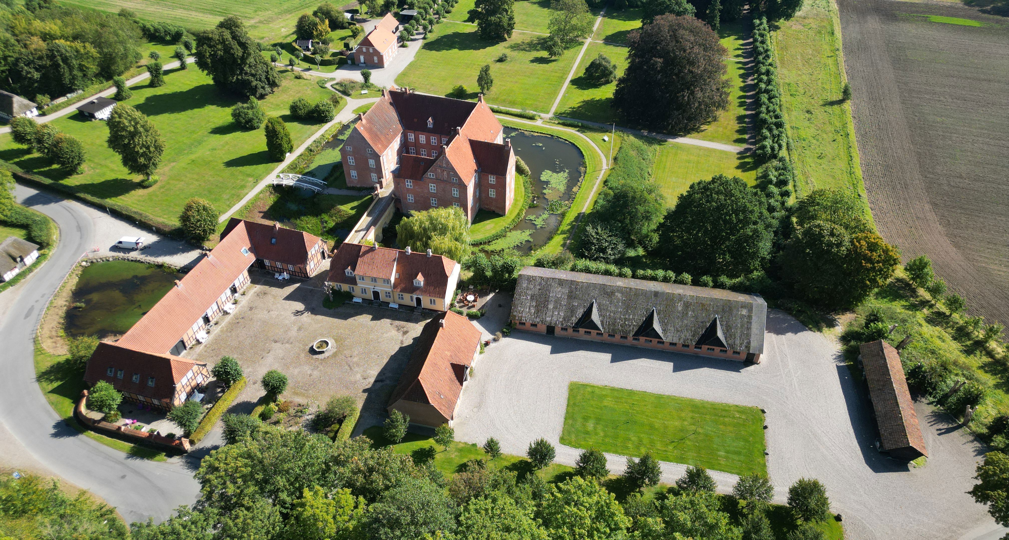 Støvringgård set fra oven